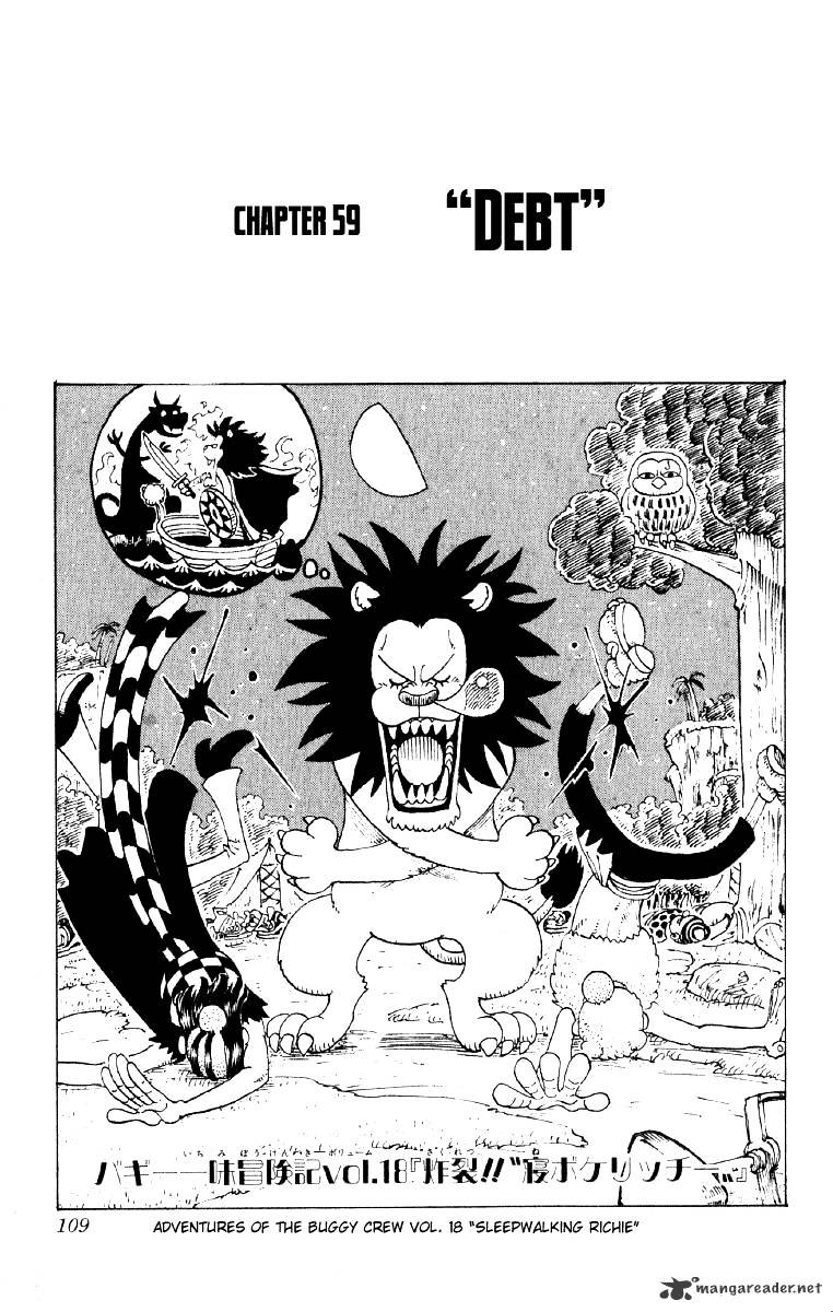 One Piece, Chapter 59 - Obligation image 01