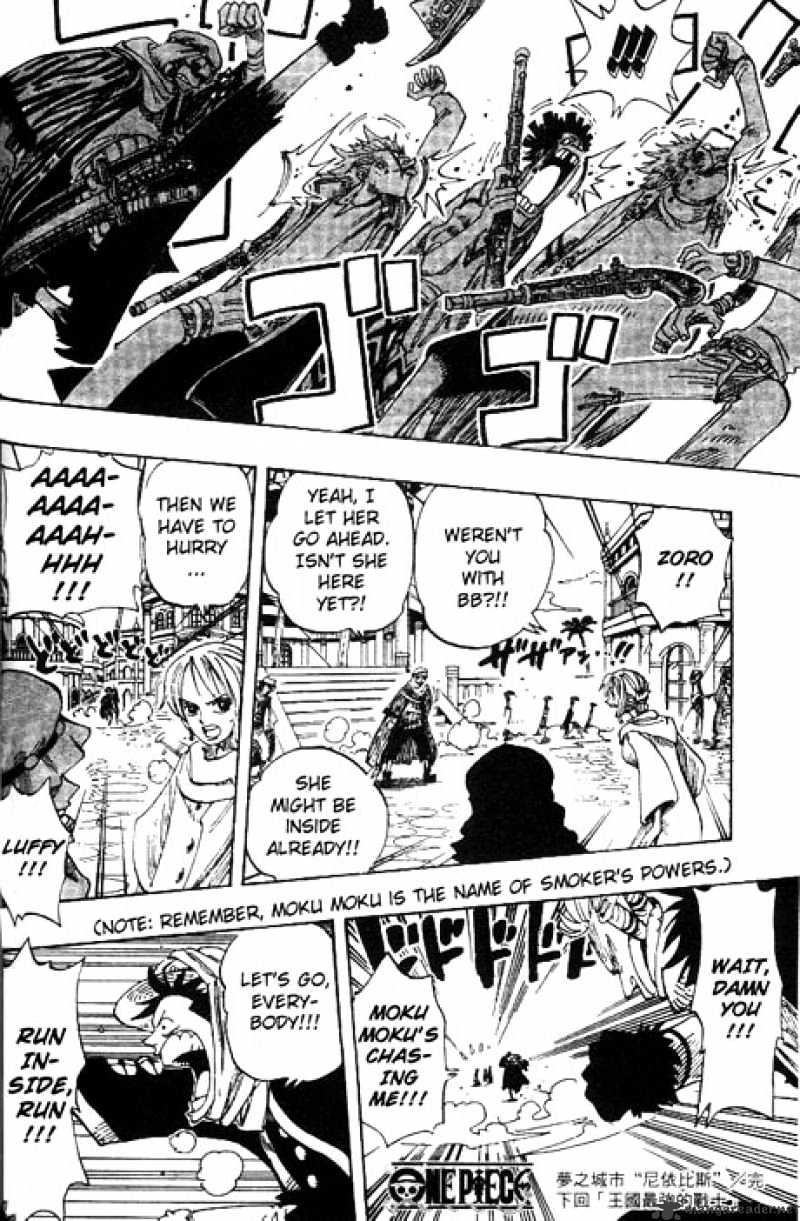 One Piece, Chapter 168 - Rainbase, Town of Dreams image 18