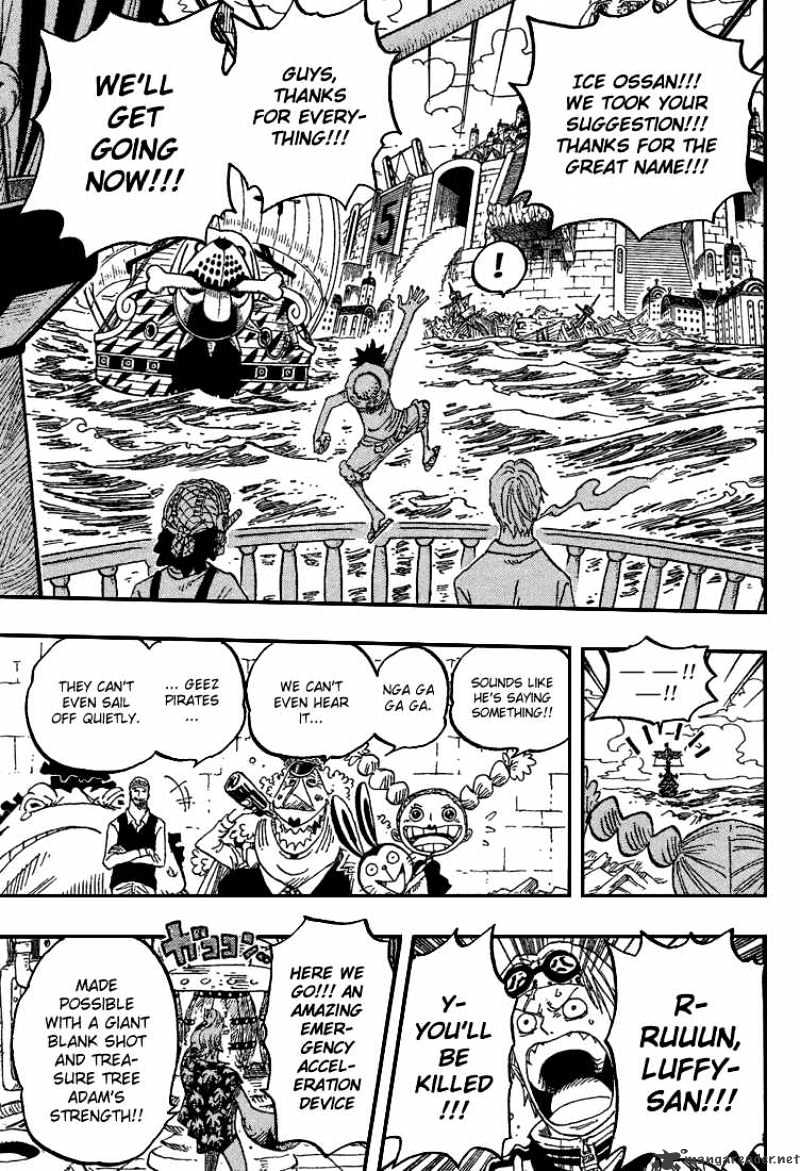 One Piece, Chapter 439 - The 3rd And 7th Person image 08