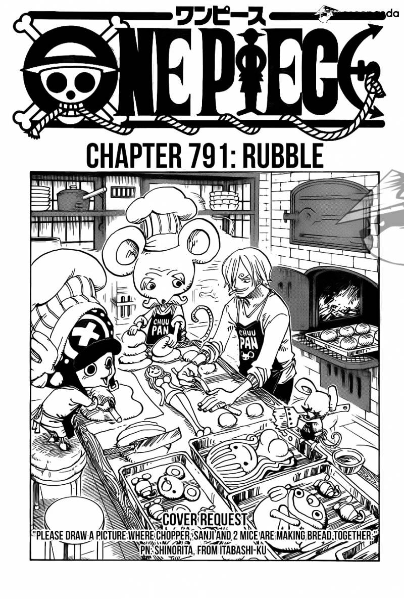 One Piece, Chapter 791 - Rubble image 01