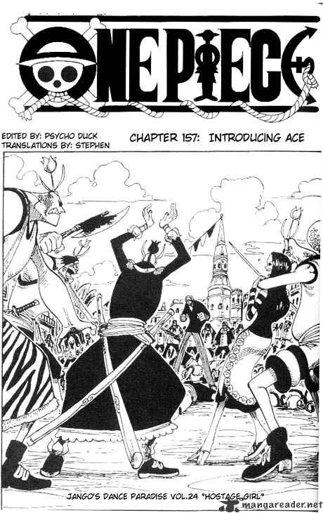 One Piece, Chapter 157 - Introducing Ace image 01