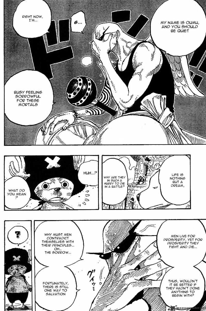 One Piece, Chapter 266 - Chopper The Pirate Vs. Priest Oumu image 10