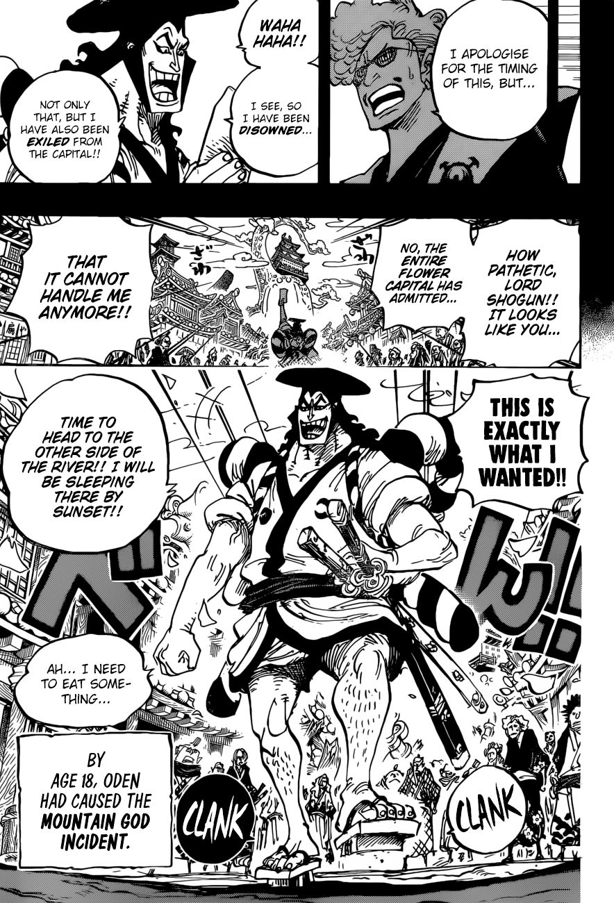One Piece, Chapter 961 - The Mountain God Incident image 14