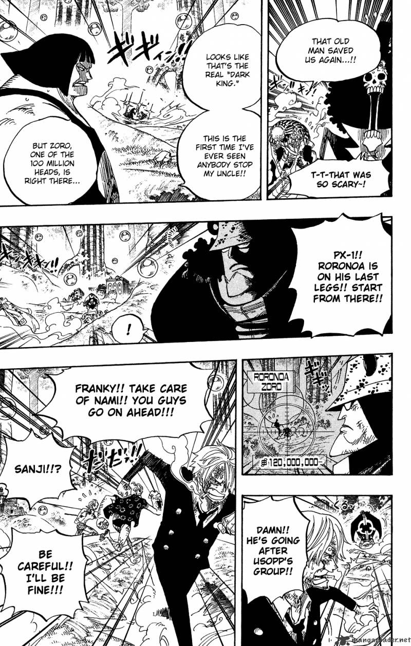 One Piece, Chapter 512 - Zoro, Vanished image 08