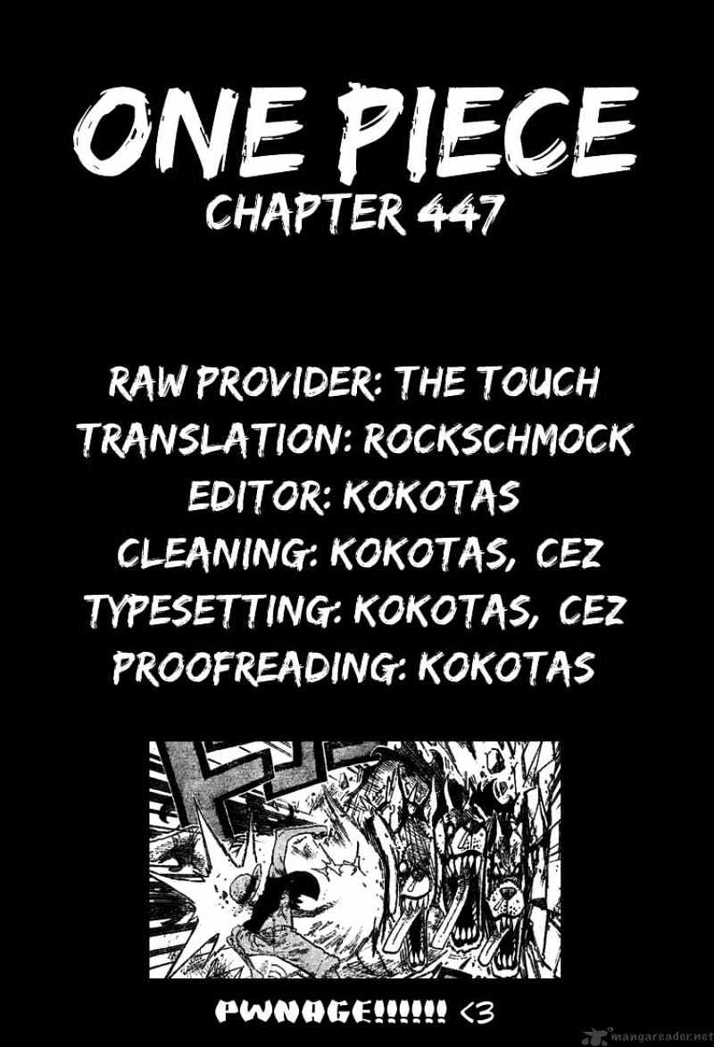 One Piece, Chapter 447 - Surprise Zombie image 20