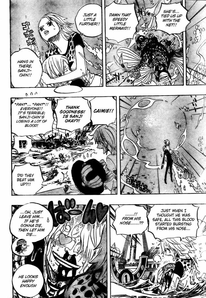 One Piece, Chapter 495 - The Gaon Canon image 14