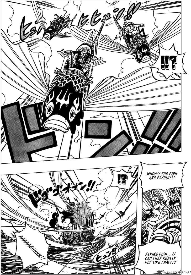 One Piece, Chapter 491 - Flying Fish Riders image 17