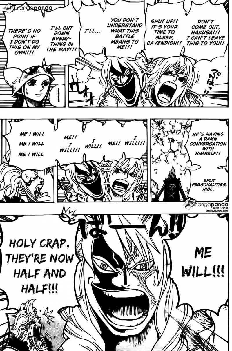 One Piece, Chapter 773 - Half and Half image 07