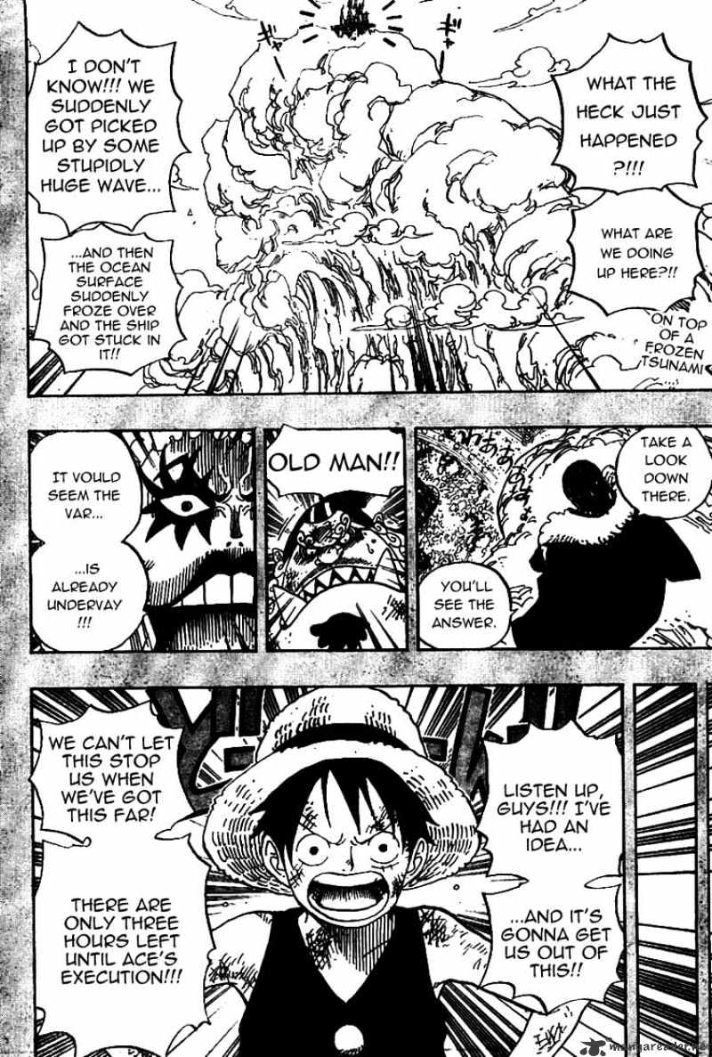One Piece, Chapter 557 - Luffy and Whitebeard image 02