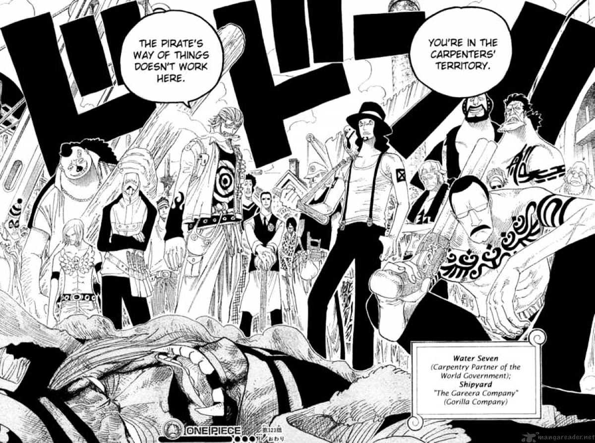 One Piece, Chapter 323 - The City Of Water, Water Seven image 17