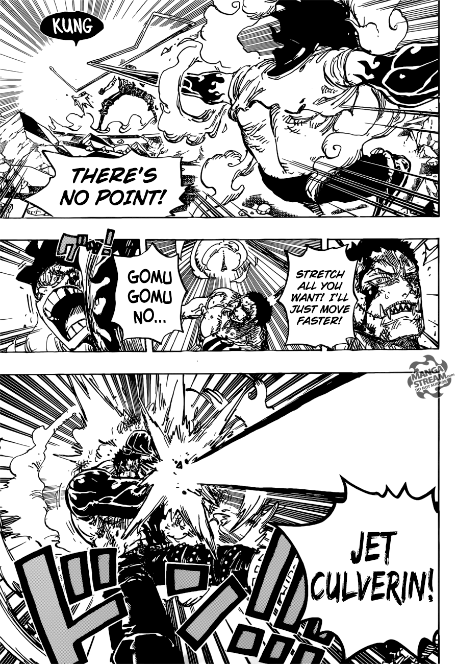One Piece, Chapter 895 - Luffy the Pirate vs. Commander Dogtooth image 07