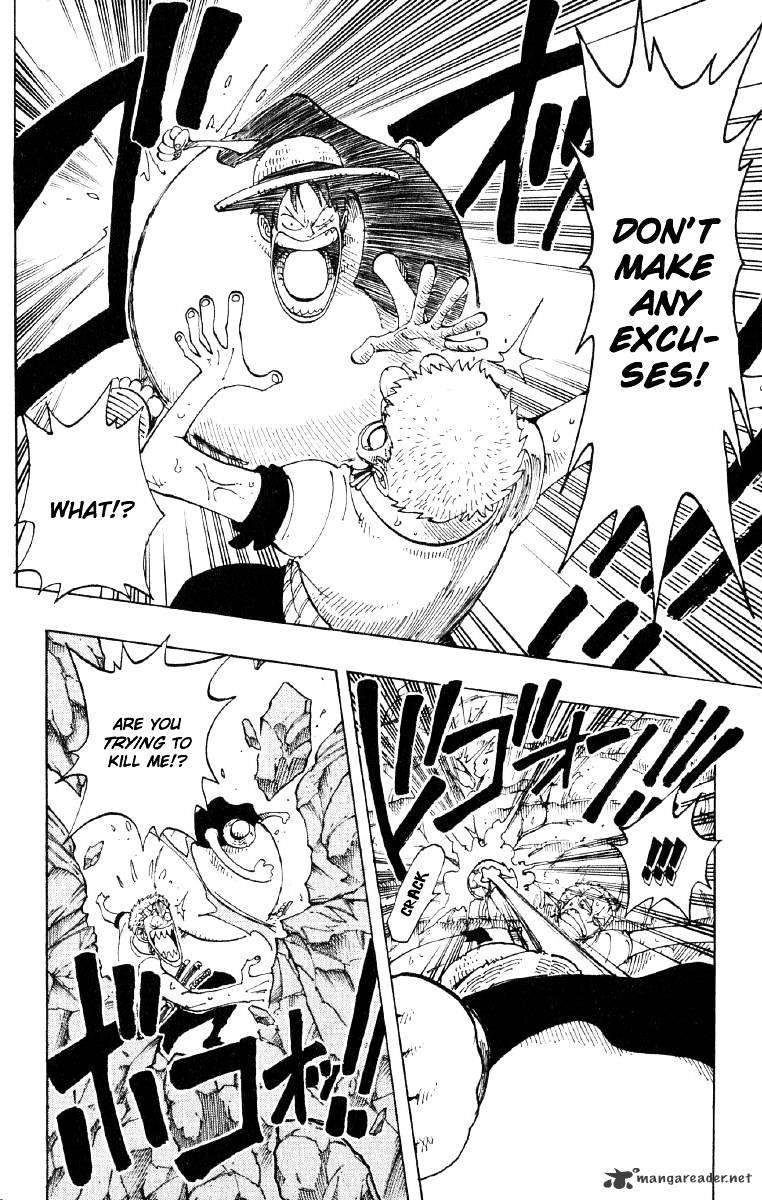 One Piece, Chapter 112 - Luffy vs Zoro image 04