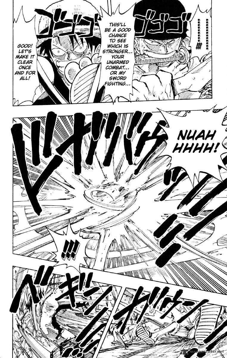 One Piece, Chapter 112 - Luffy vs Zoro image 14