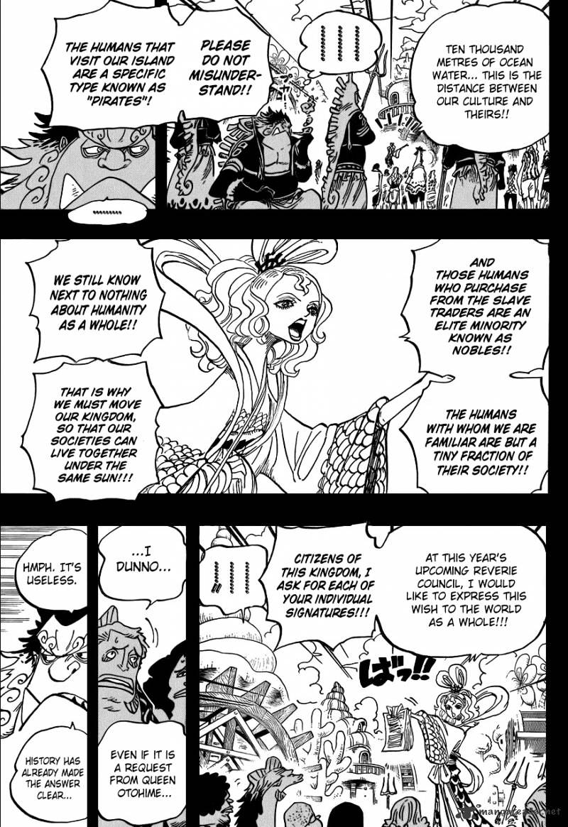 One Piece, Chapter 621 - Otohime and Tiger image 09
