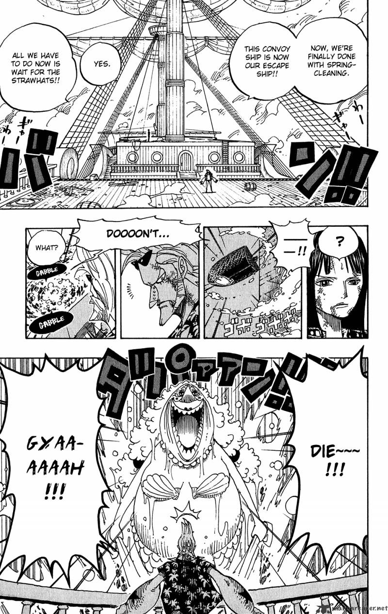 One Piece, Chapter 424 - Escape Ship image 03
