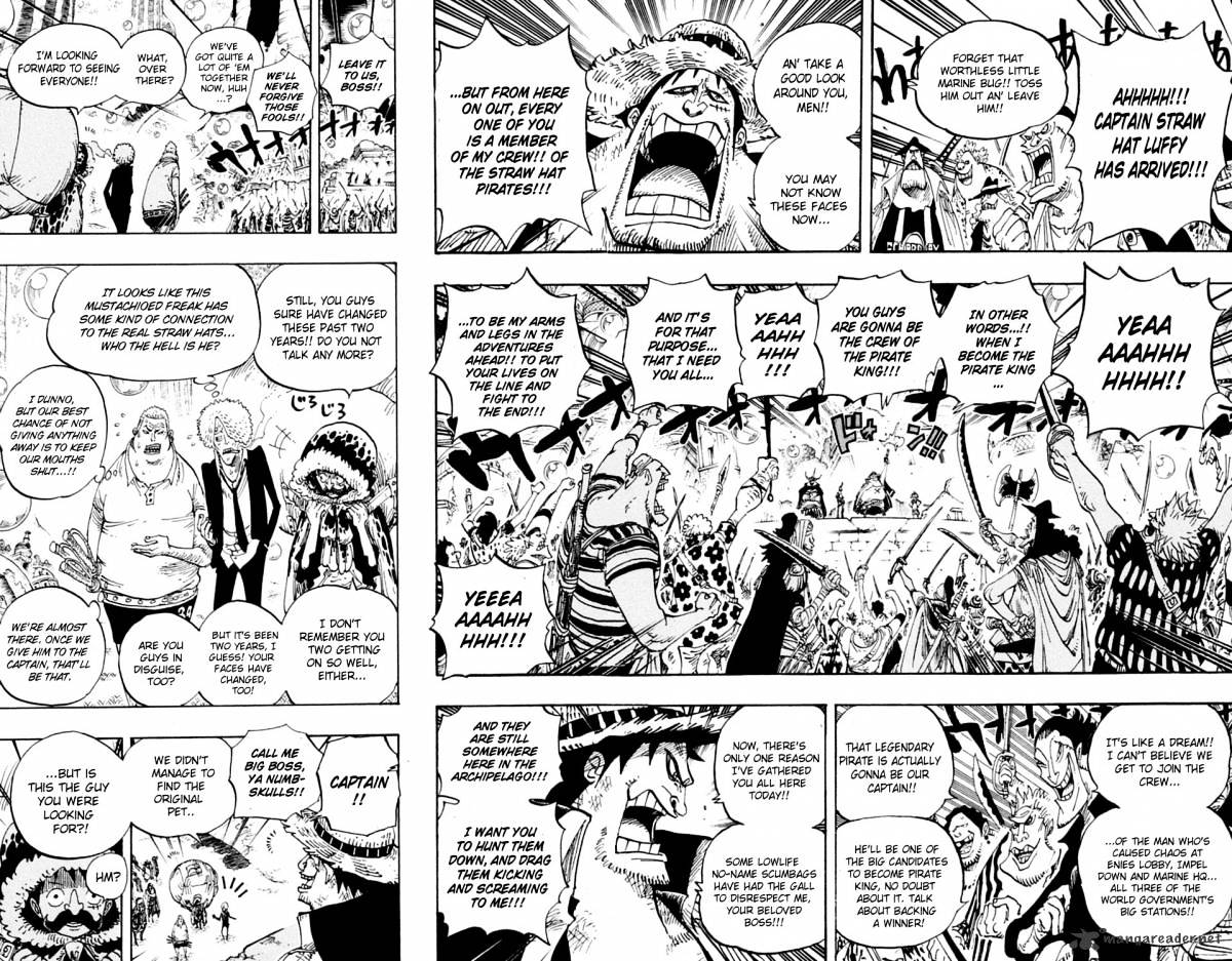 One Piece, Chapter 600 - The Island of Restarting image 10