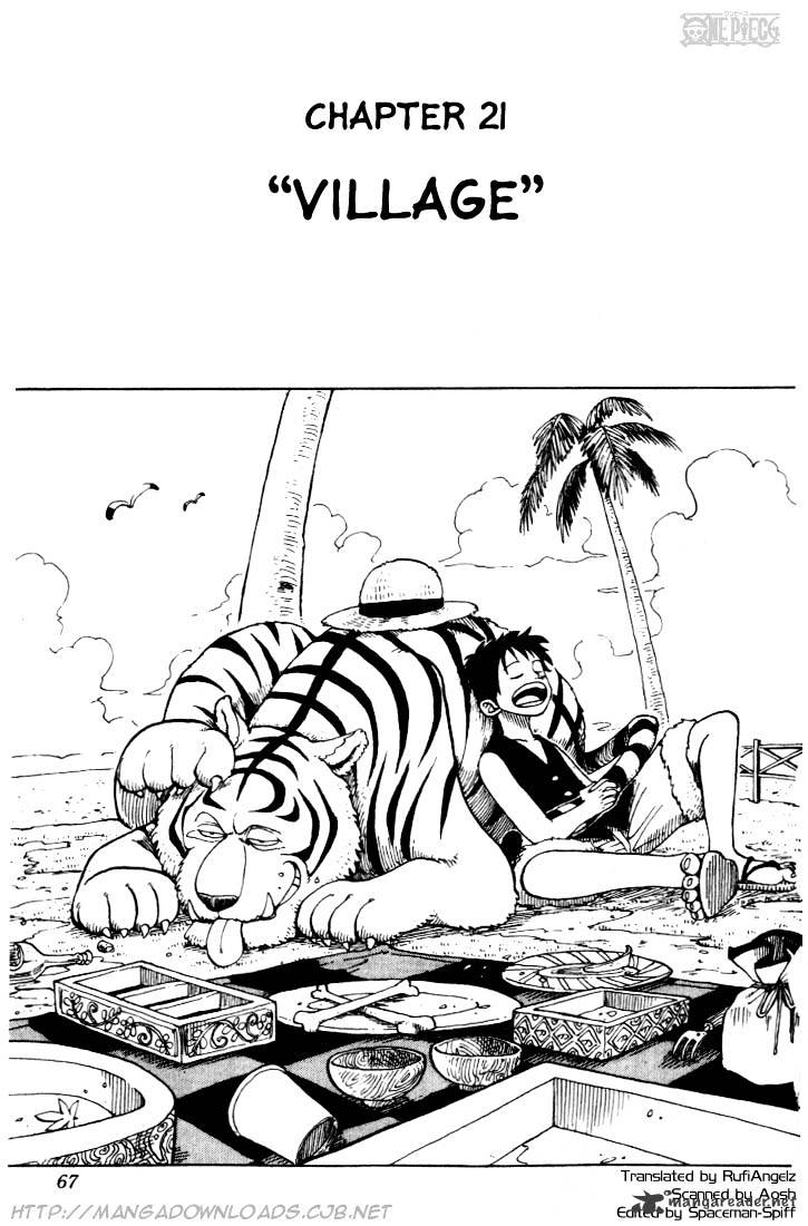 One Piece, Chapter 21 - Village image 01