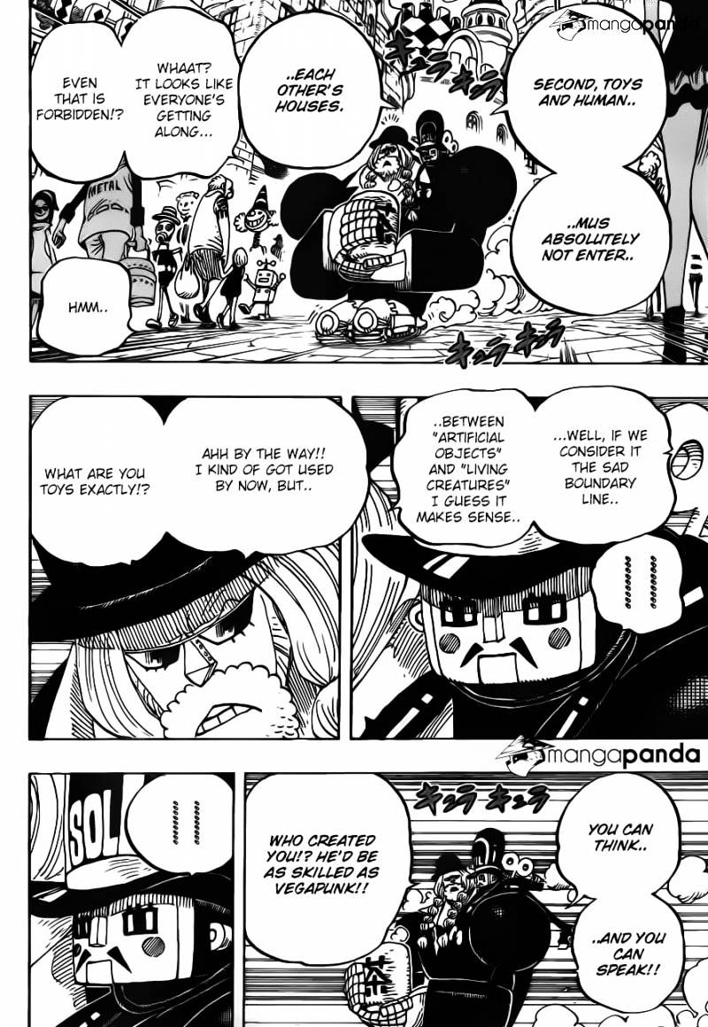 One Piece, Chapter 717 - What Dressrosa