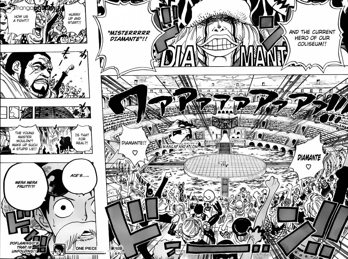 One Piece, Chapter 702 - The Corrida Colloseum image 16