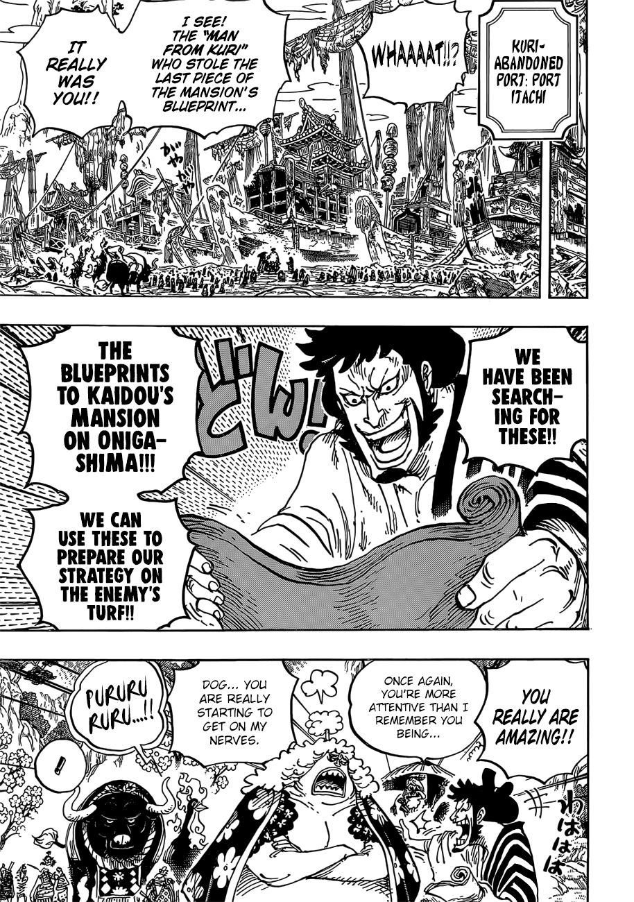 One Piece, Chapter 952 - Hiyori and Kawamatsu image 12