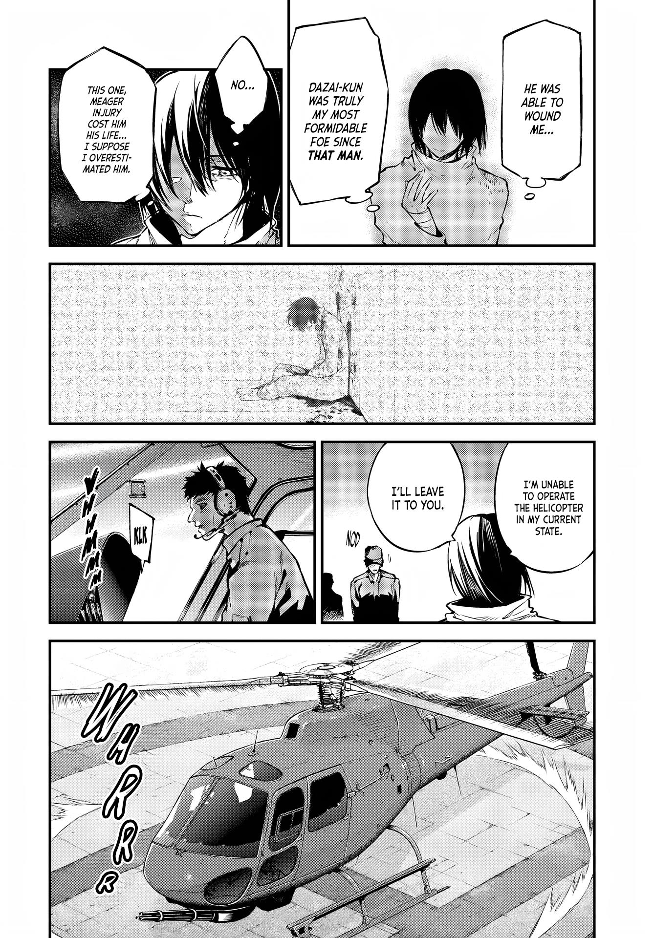 Bungou Stray Dogs, Chapter 111 You Simply Can