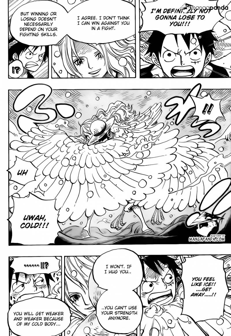 One Piece, Chapter 683 - A girl like ice image 06
