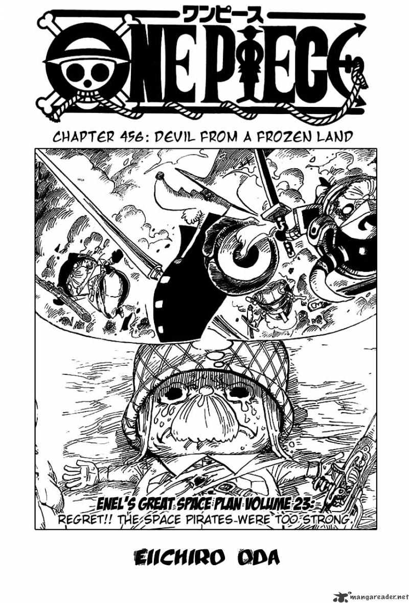 One Piece, Chapter 456 - Demon From The Frozen Land image 02