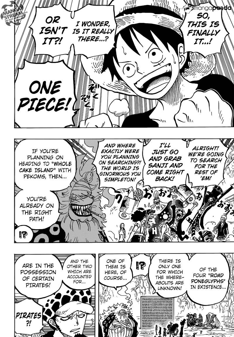 One Piece, Chapter 818 - Within The Whale image 08
