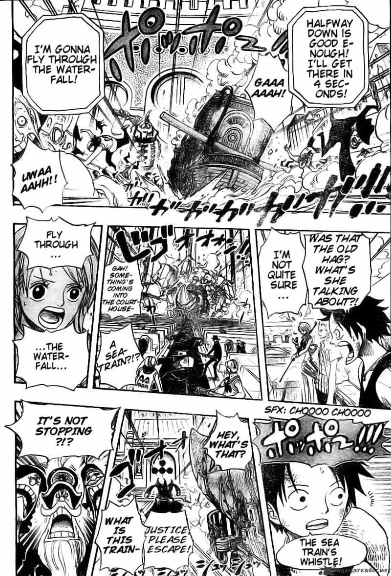 One Piece, Chapter 399 - Jump To The Fall!! image 15