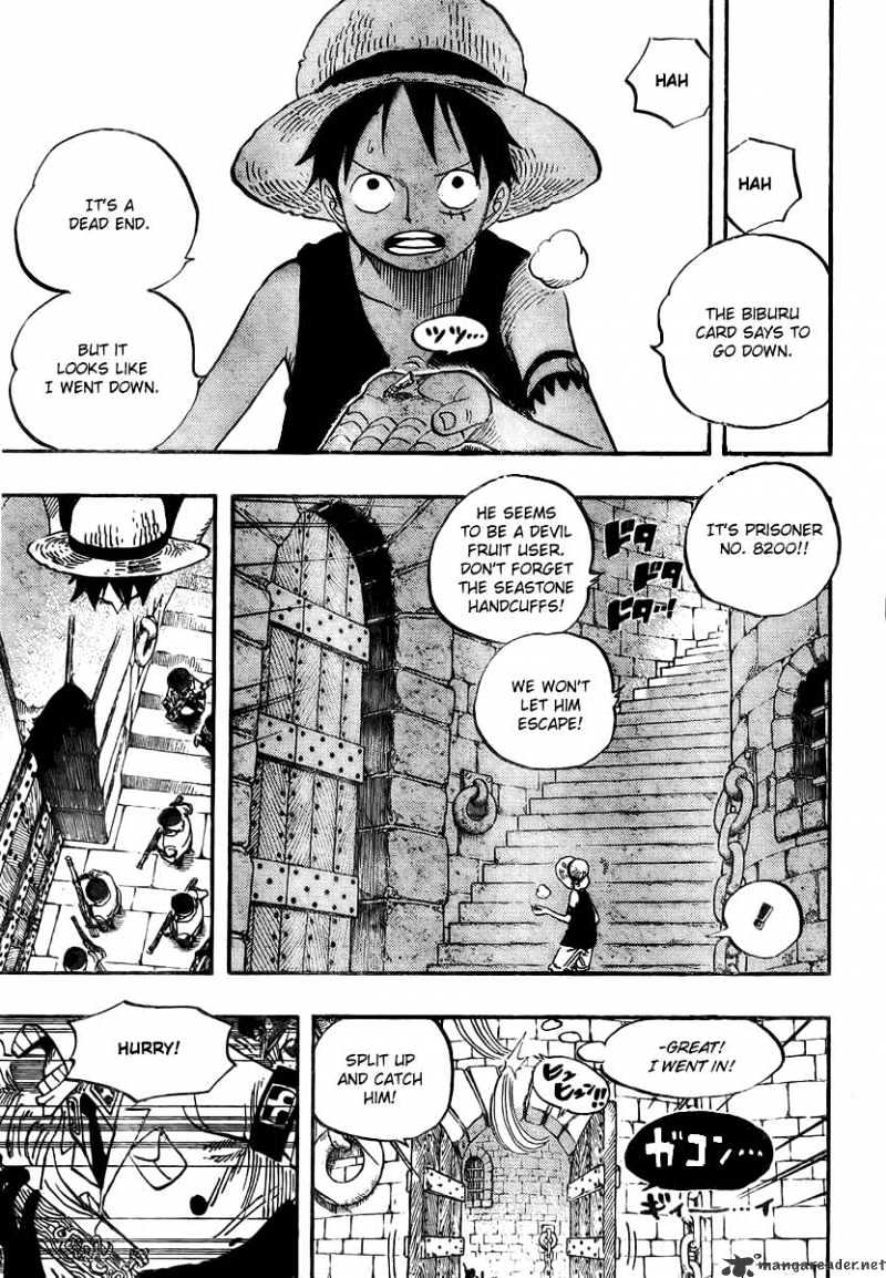 One Piece, Chapter 526 - Adventure at the Great Prison image 14