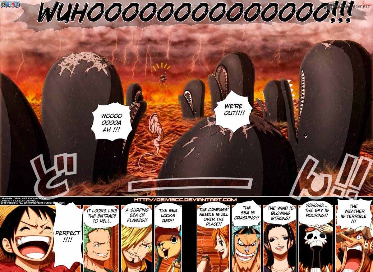 One Piece, Chapter 656 - Adventure on the Burning Island image 19