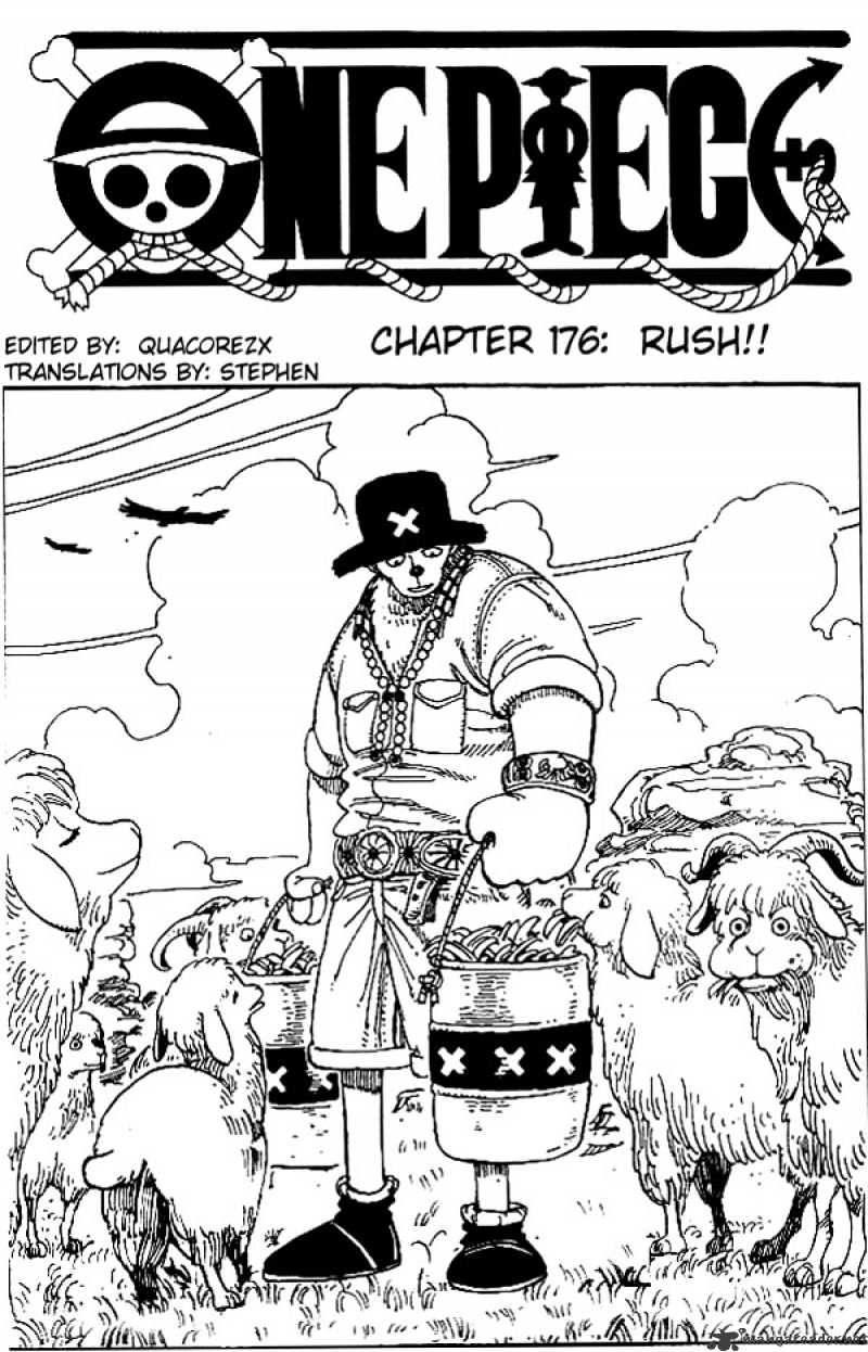 One Piece, Chapter 176 - Rush image 01