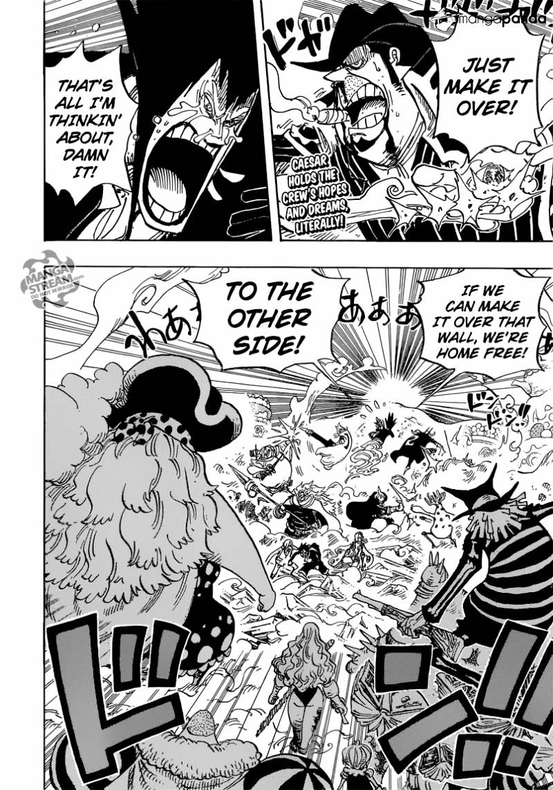 One Piece, Chapter 871 - Go, Caesar! image 04