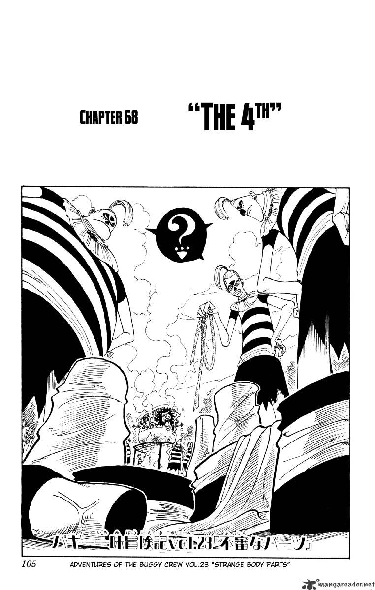 One Piece, Chapter 68 - Member No 4 image 01