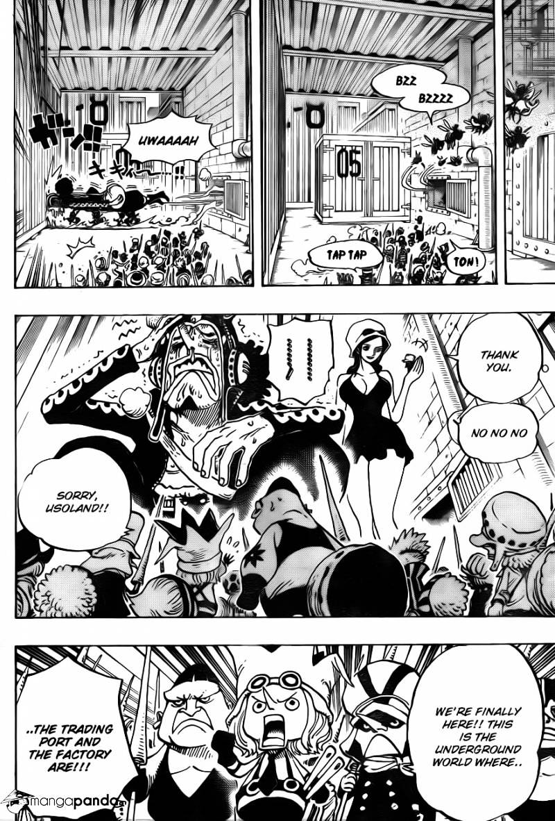 One Piece, Chapter 732 - The underground world image 17