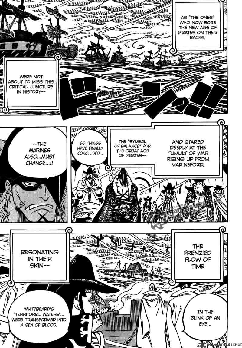 One Piece, Chapter 581 - The Creeping Future image 03