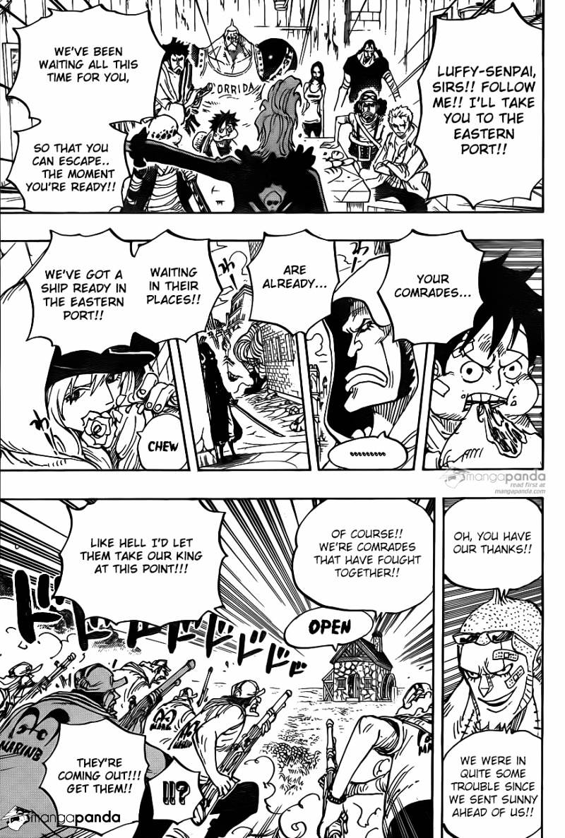 One Piece, Chapter 796 - The Soldier