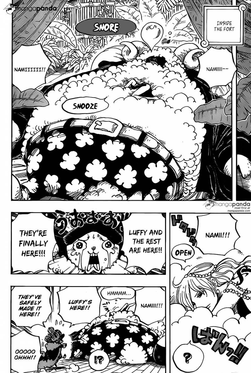 One Piece, Chapter 806 - At the Fort on the Right Belly image 12