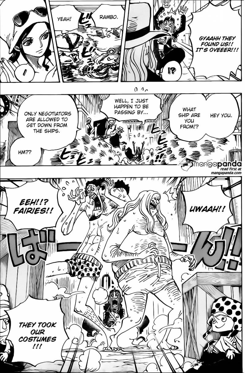 One Piece, Chapter 733 - What mr. Soldier wants image 08