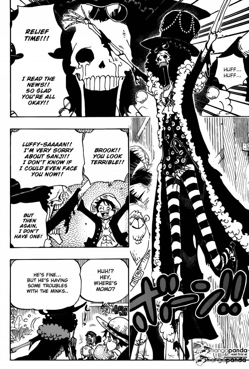 One Piece, Chapter 807 - 10 Days Ago image 03