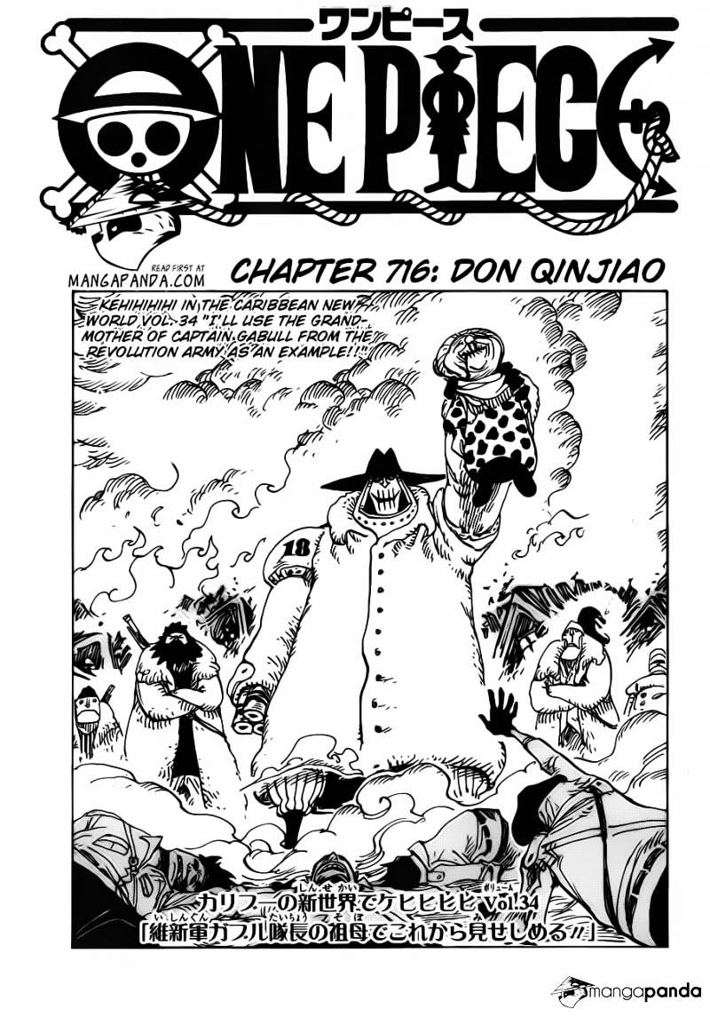 One Piece, Chapter 716 - Don Qinjiao image 03