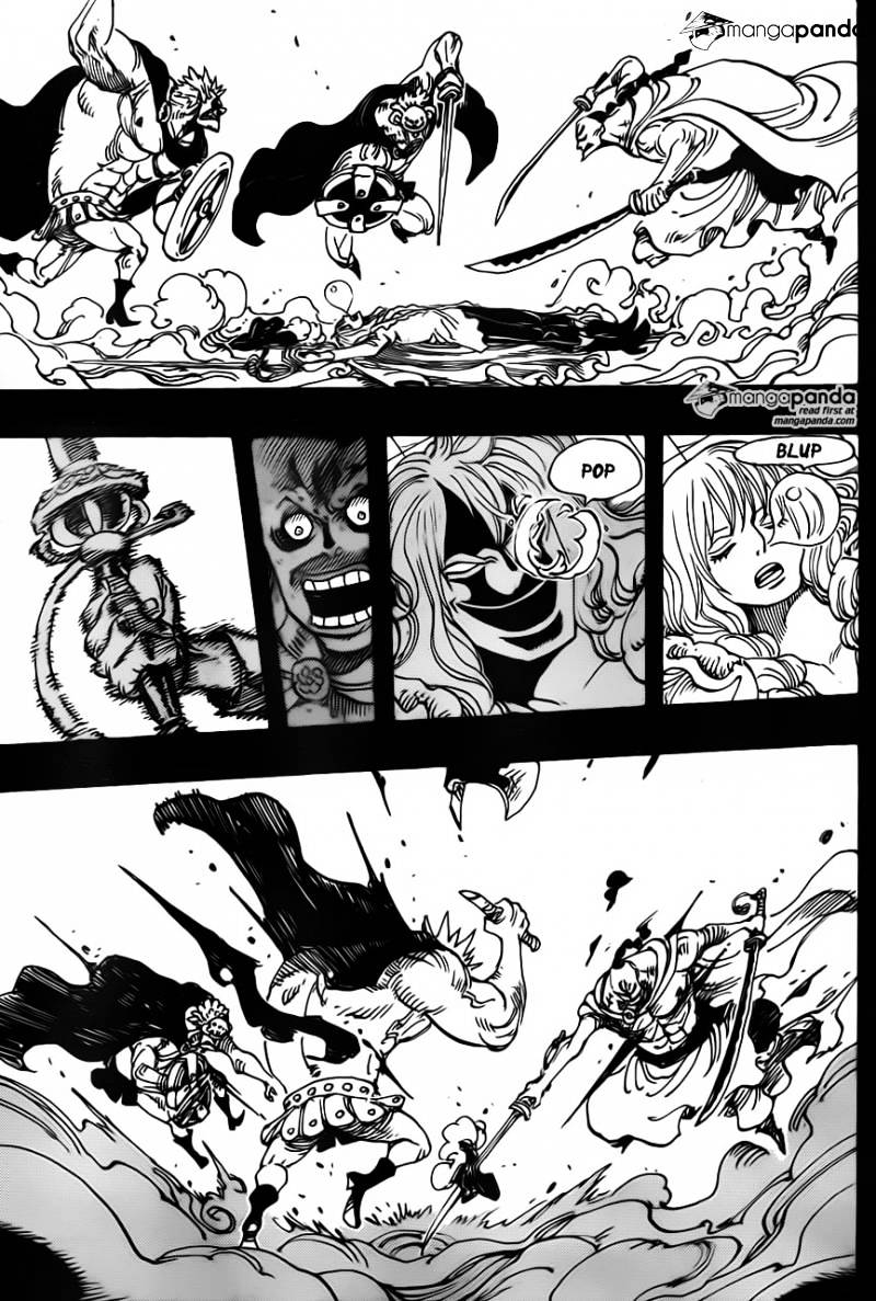 One Piece, Chapter 734 - Rommel
