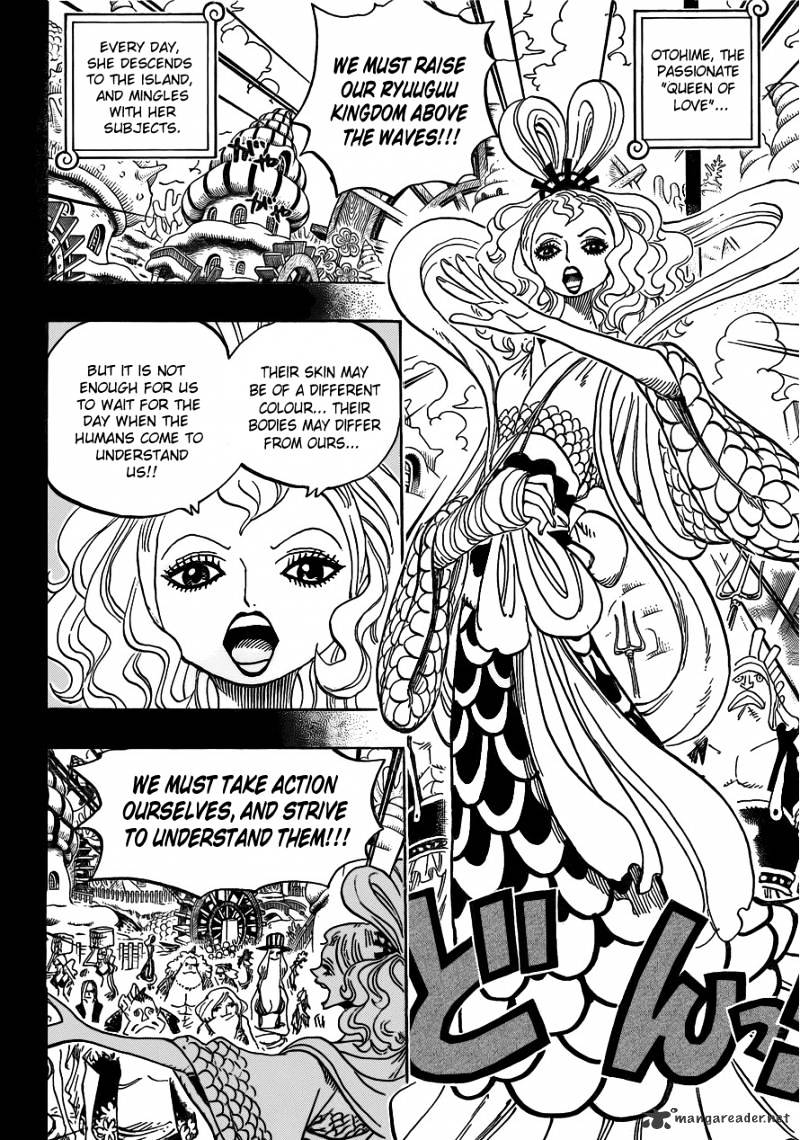 One Piece, Chapter 621 - Otohime and Tiger image 08