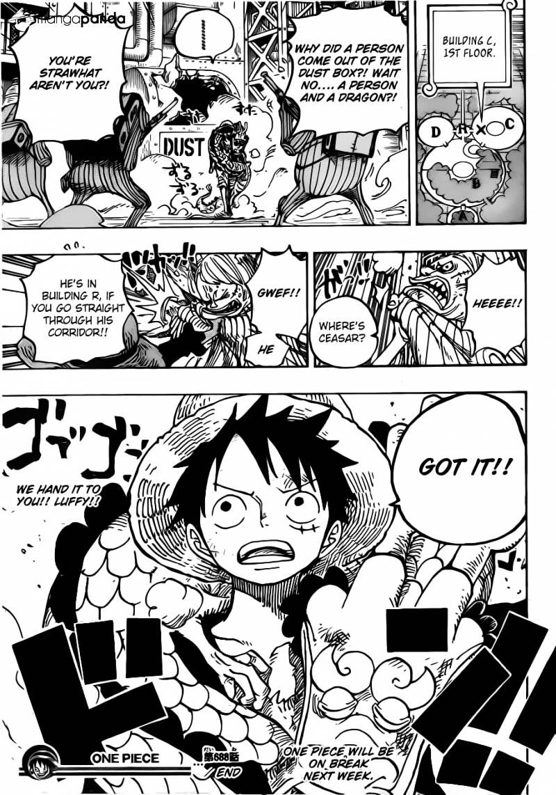 One Piece, Chapter 688 - Mocha image 20