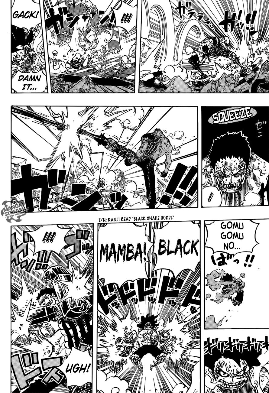One Piece, Chapter 895 - Luffy the Pirate vs. Commander Dogtooth image 14