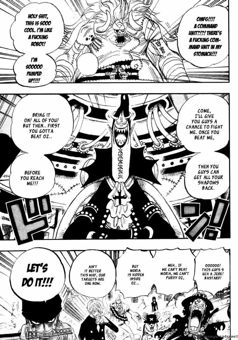 One Piece, Chapter 474 - Just Gotta Do This!!! image 16