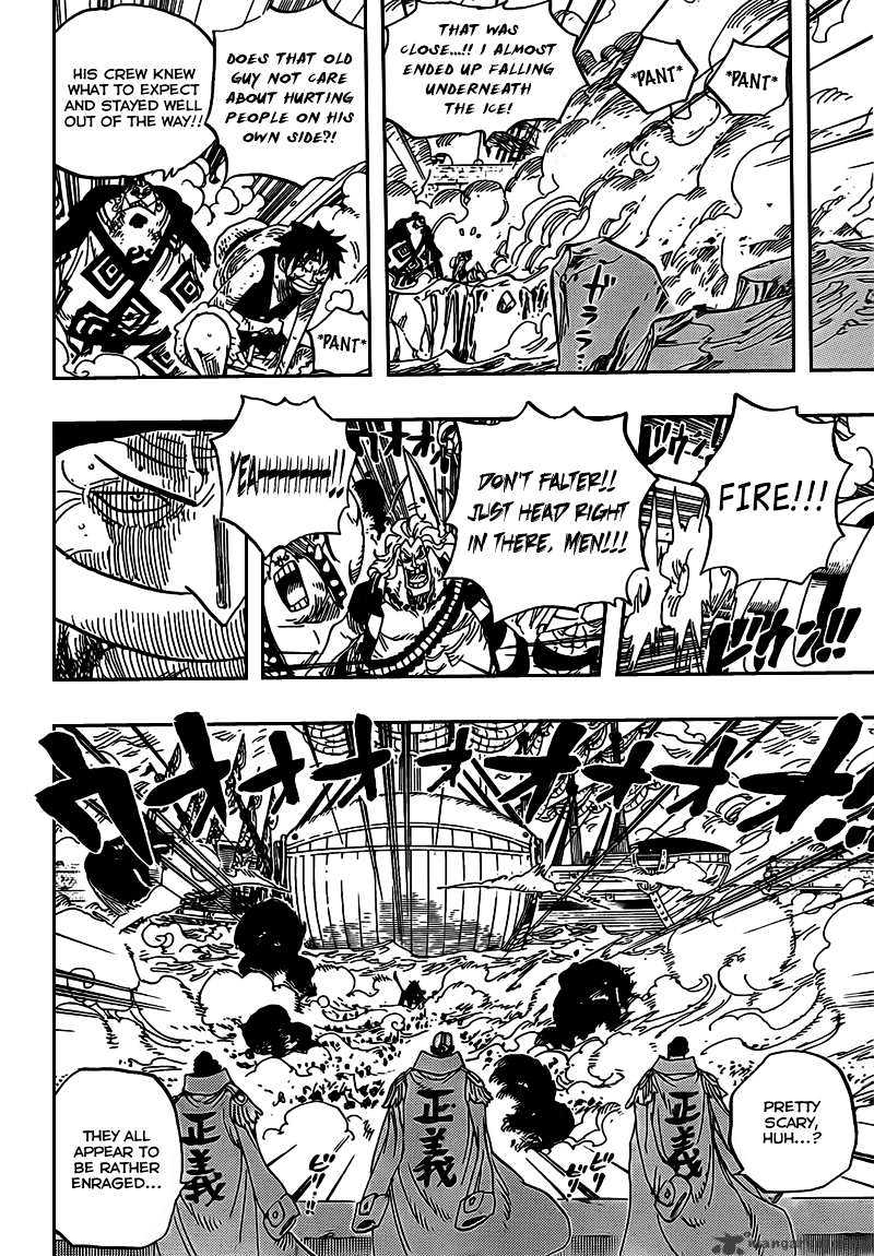 One Piece, Chapter 564 - The Man Who Shakes The World image 11