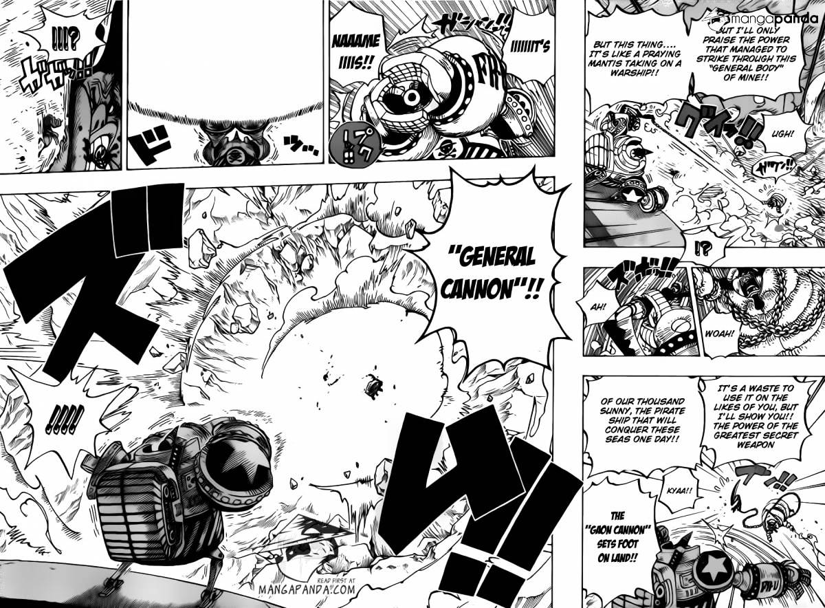 One Piece, Chapter 695 - Leave it to me!! image 06