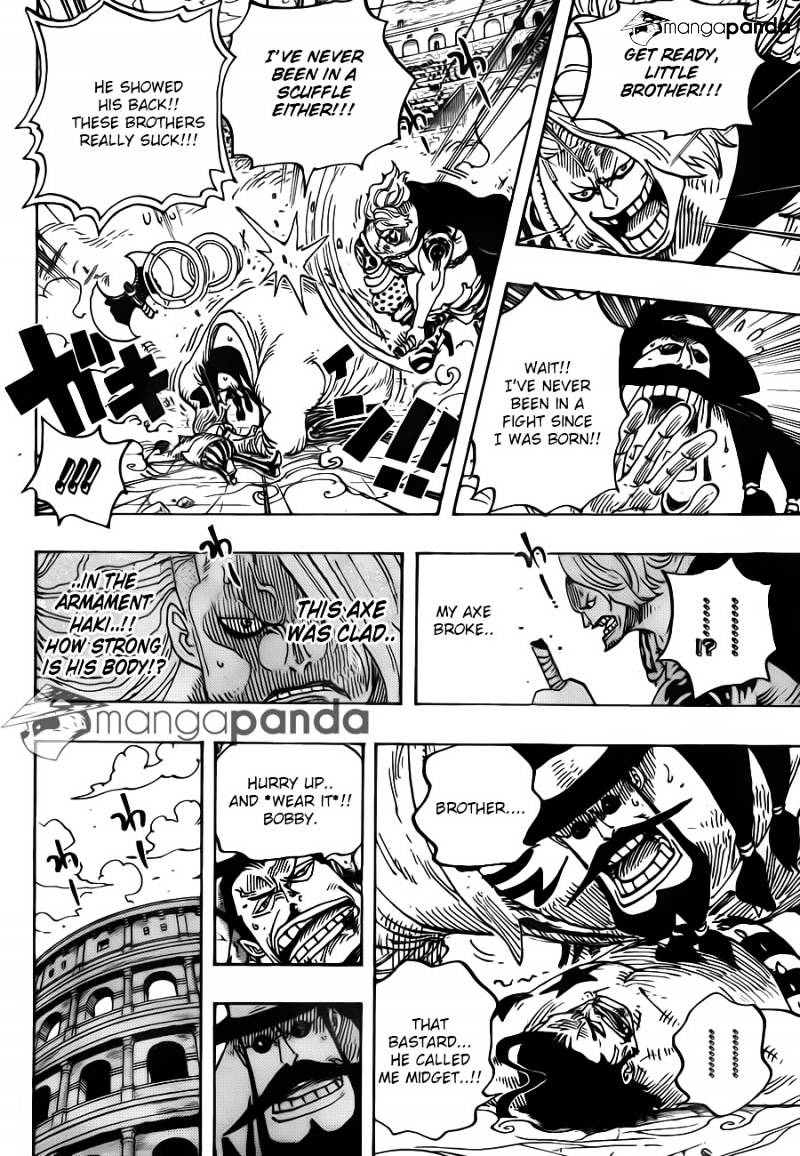 One Piece, Chapter 715 - Violent Fight In Block C image 16