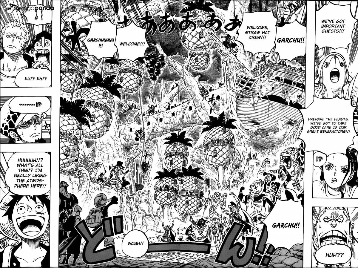 One Piece, Chapter 806 - At the Fort on the Right Belly image 14